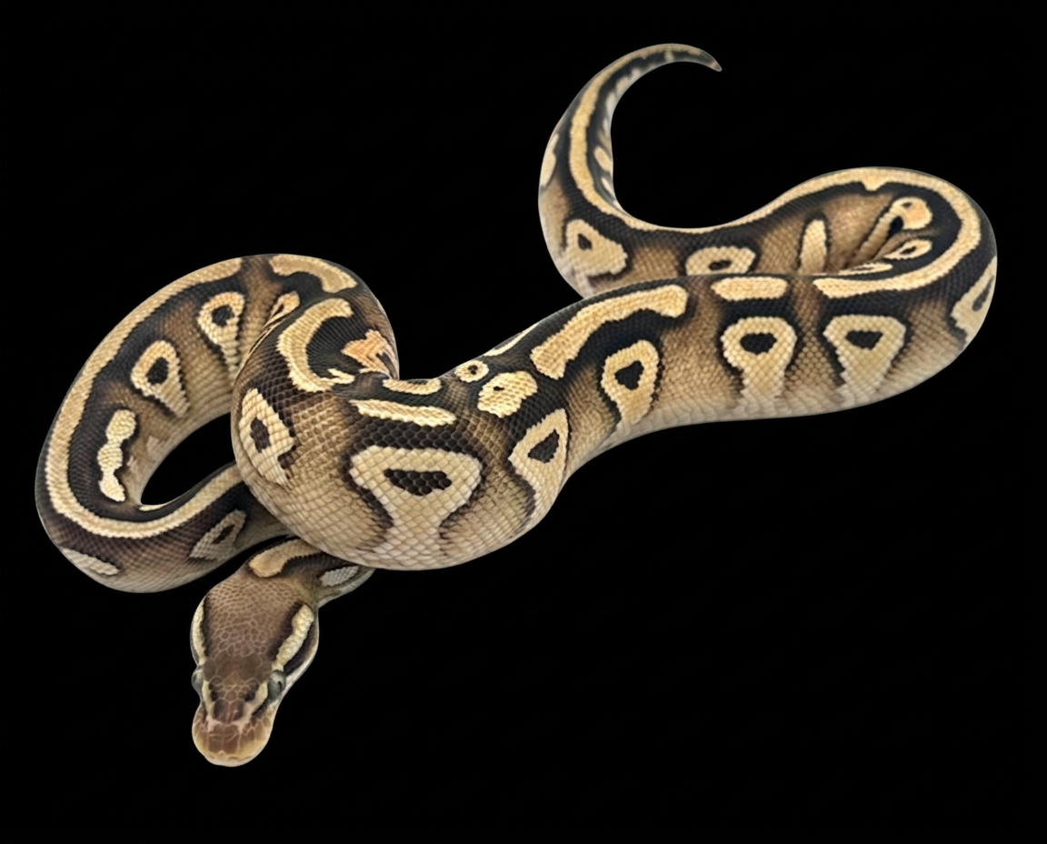 Mojave Pastel Yellow Belly ball python